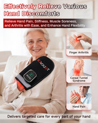 Kaoudt glove wrist strap detail for secure fit during use