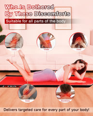 Kaoudt LED light panel closeup highlights 3-in-1 red and near-infrared therapy.