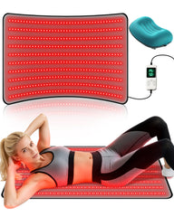 Kaoudt Red Light Mat full body coverage for at-home relaxation.