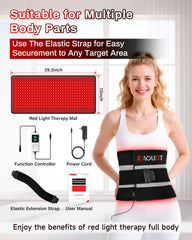 Kaoudt mat relaxing-use scenario shows lying or seated postures for focused therapy