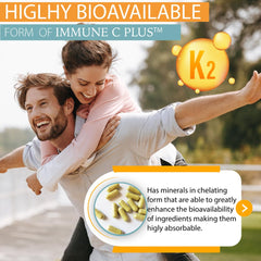 KAPPA NUTRITION Immune C Plus packaging design showcases 14 ingredients