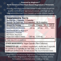 Kappa Nutrition MagBrain label detail showing third-party testing.