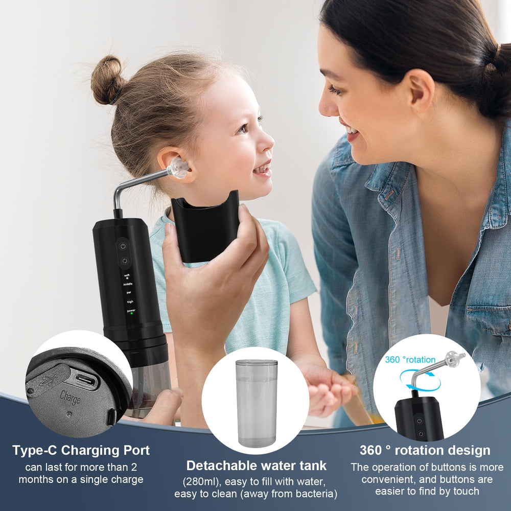 Karidi ear-cleaner memory mode saves last pressure setting.
