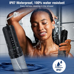 Karidi ear-cleaner waterproof design for safe shower use.