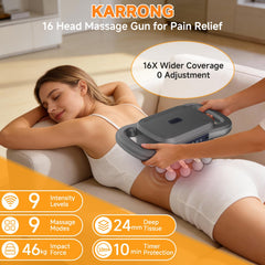 Karrong deep-tissue massager delivers 46kg thrust for deeper relief on tight areas