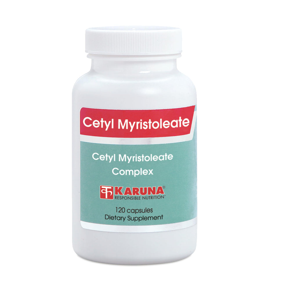 Karuna Cetyl Myristoleate bottle supports daily joint comfort