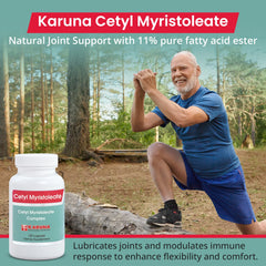 Karuna Cetyl Myristoleate label front highlights ingredients