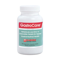 Karuna GastroCare 100 chew tablets in packaging support upper GI comfort.
