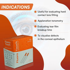 KASHSURG Fluoro Touch Strips with peel-open packing and transparent film for easy access