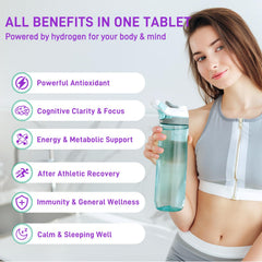 Kedicy hydration glass with tablet shows a refreshing antioxidant-infused sip.