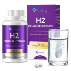 Kedicy hydrogen water tablet bottle for convenient daily antioxidant support.