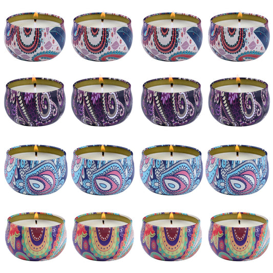 kedtui scented candles gift set vanilla jar for cozy ambiance and easy gifting