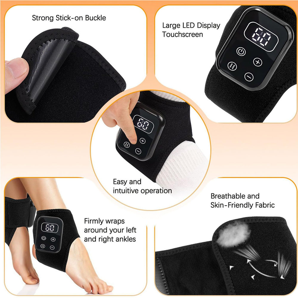 KELLYPOLLY massager highlighting five vibration modes for varied massage