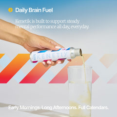 Kenetik Ketone Drink Mix on-the-go packaging for convenience.