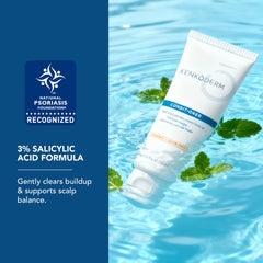 Kenkoderm Psoriasis Conditioner ingredients highlight 3% salicylic acid