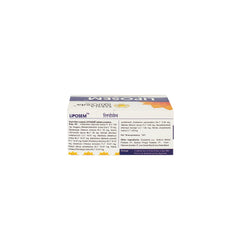Liposem tablets stacked highlighting natural ingredients and daily use.