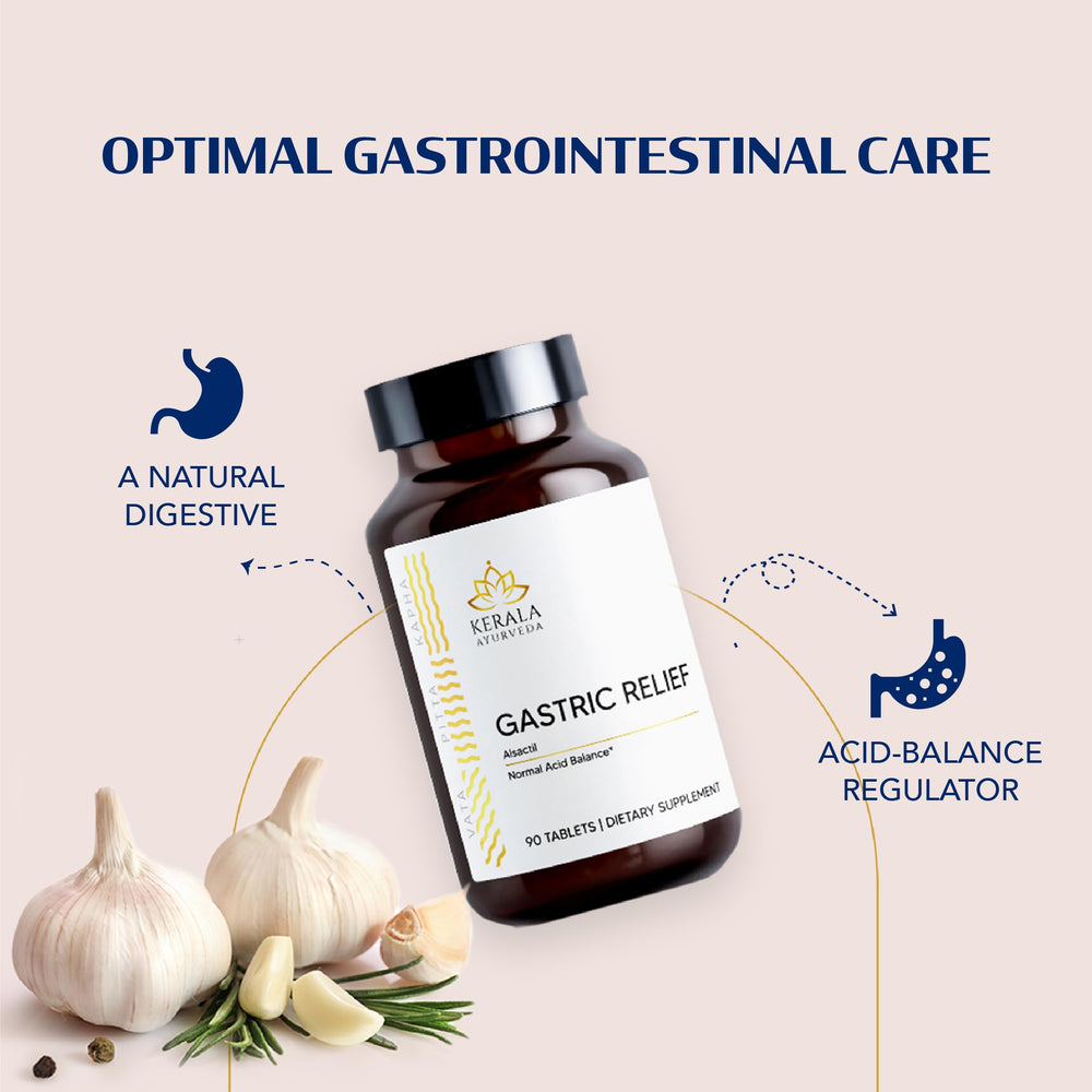 Packaging image of Kerala Ayurveda Gastric Relief for trust and quality