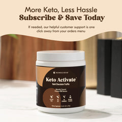 Keto Activate single-serve packet for post-workout recharge.