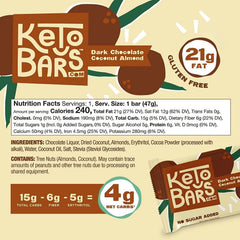 Keto Bars chocolate-covered strawberry bar ready for a tasty keto treat.