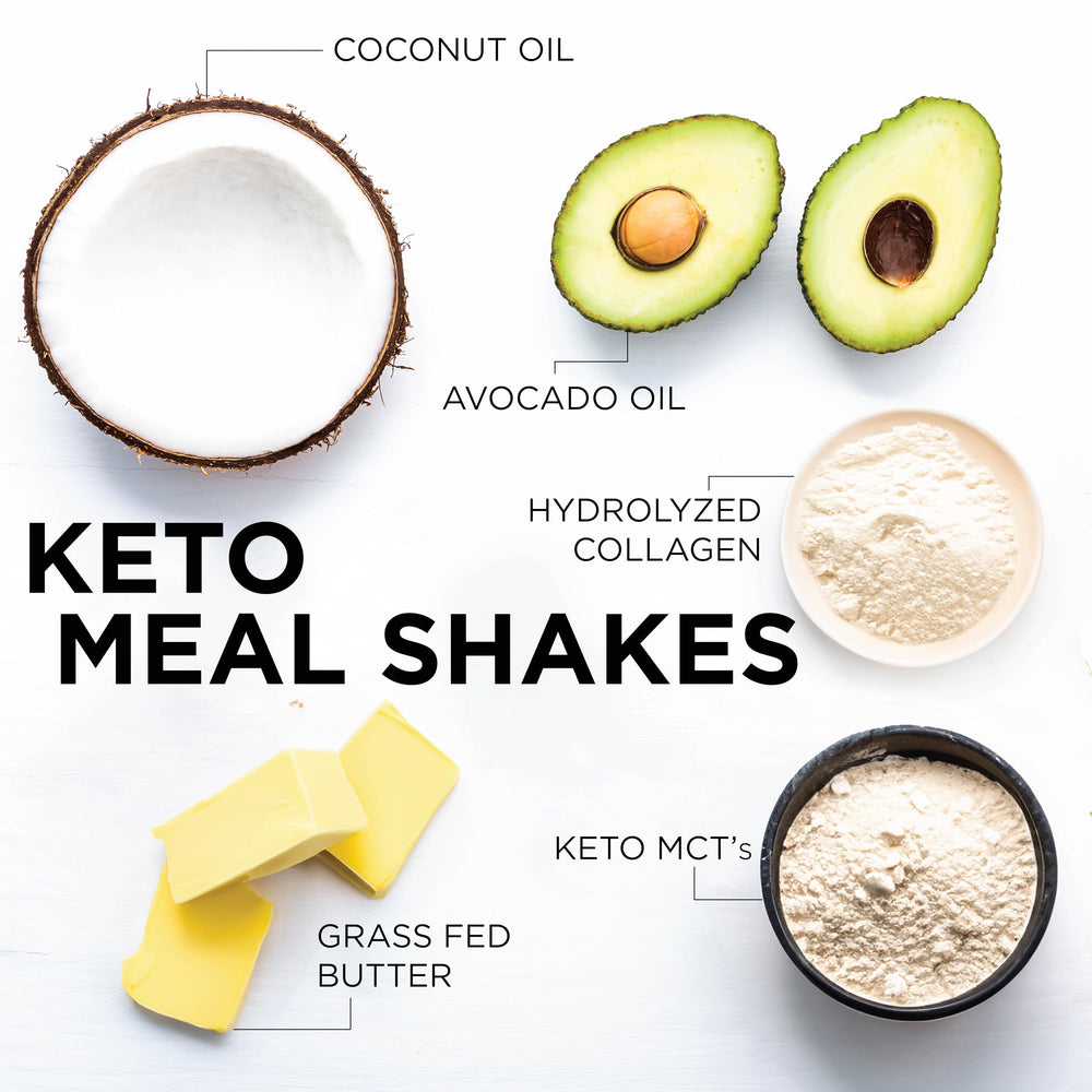 Keto Science Ketogenic Meal Shake vanilla mixer bottle, ideal for on-the-go keto meals.