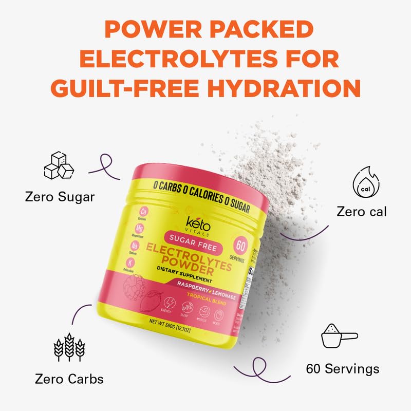Keto Vitals Electrolytes travel pack for on-the-go hydration