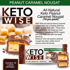 Keto Wise Fat Bombs chocolate MCT oil close-up shows smooth, rich texture.