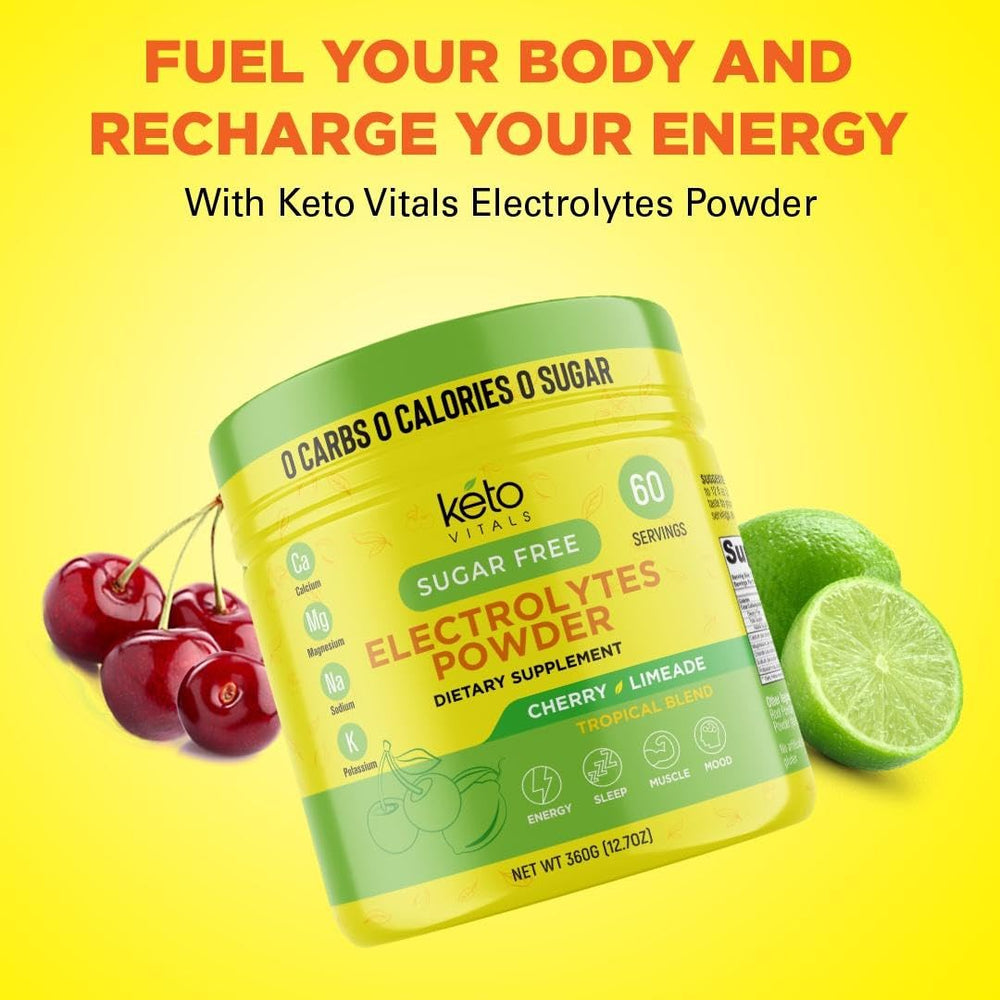 Keto Vitals Electrolytes mineral balance with essential electrolytes