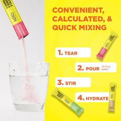 Keto Vitals Tropical Electrolytes travel bag scene for workouts and trips.