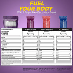 Keto Vitals Zero-Calorie Electrolyte powder ideal for keto hydration without sugar.