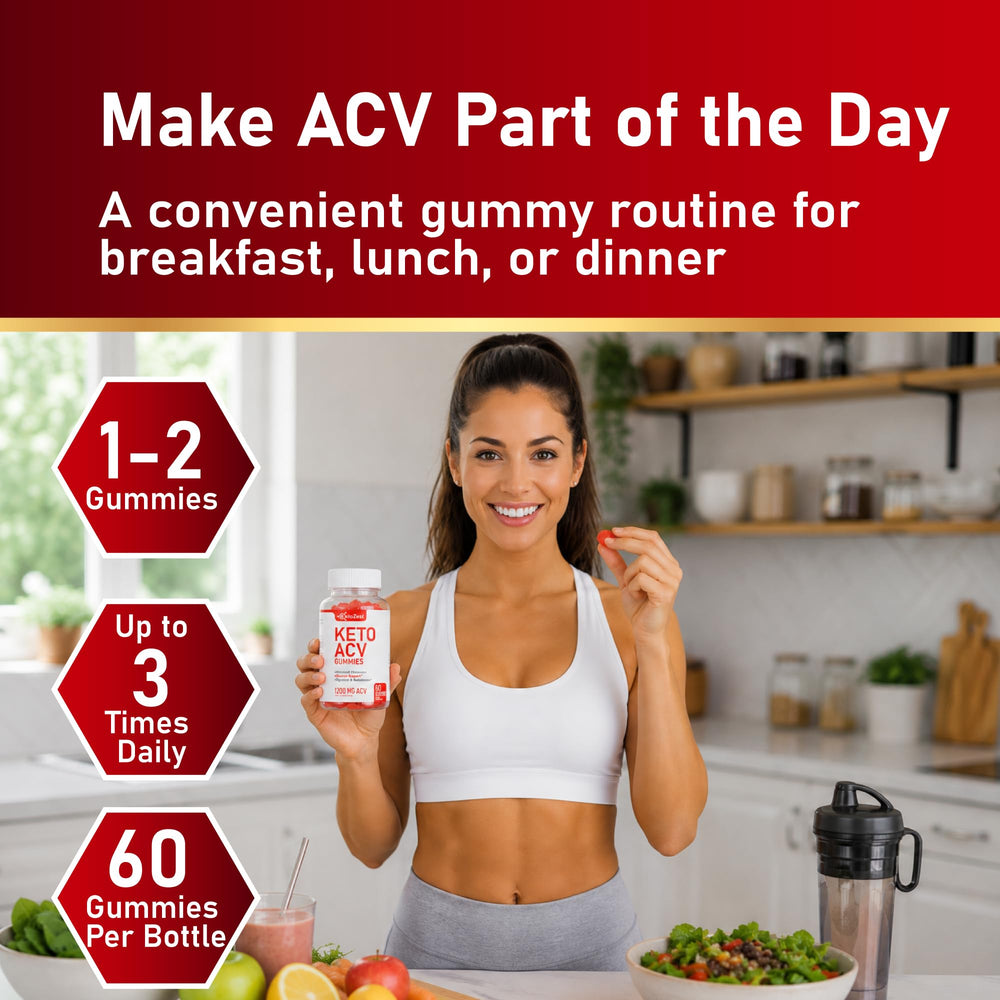 Dispensing KetoZest Keto ACV Gummies from the bottle.