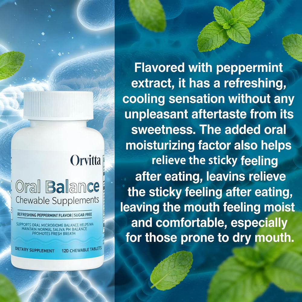 KFASJON Orvitta tablets mint-flavor for sugar-free oral care