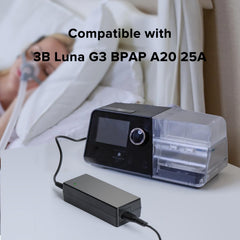 KFD 24V adapter delivers stable 24V DC output for CPAP use.