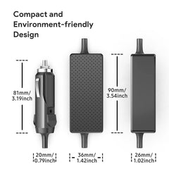 KFD replacement AirMini car charger for quick swaps