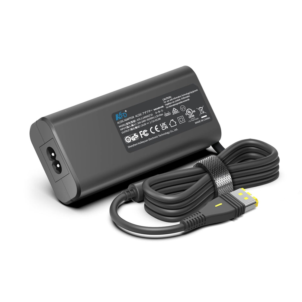 KFD 65W CPAP adapter image highlights safe, reliable power for ResMed AirSense 11 and AirMini