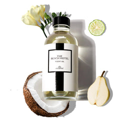 KHAPRI Beach Hotel Scent US-made bottle emphasizes purity and crafted quality.