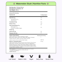 Kiala Nutrition Super Greens flavor collage showcases seven tasty options for variety.