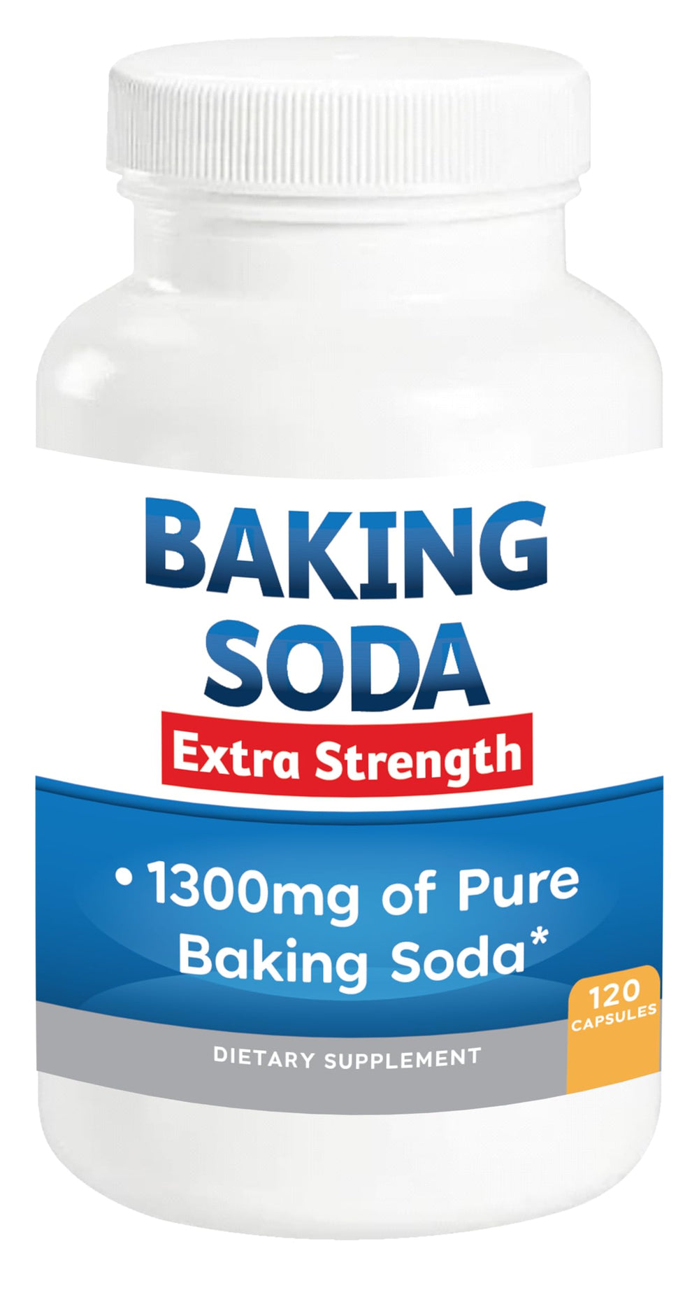 Kidney Restore baking soda extra strength pill front view for easy daily dosing.