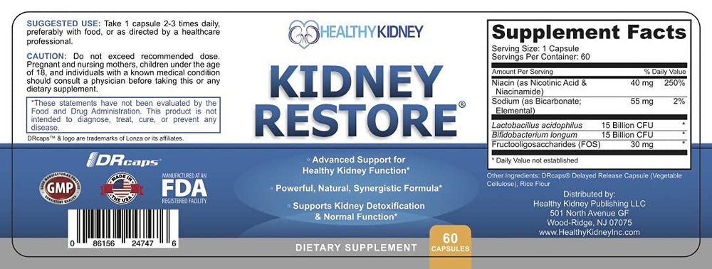 Kidney Restore eBook 2-day kidney cleanup visual guides practical diet tips for renal health