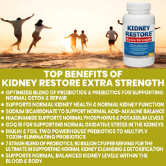 Kidney Restore Inulin & FOS prebiotics supporting gut-kidney balance