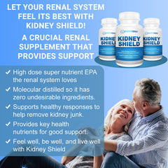 Kidney Restore lemon softgels pack shows easy daily nutrition for kidney health and detox support.