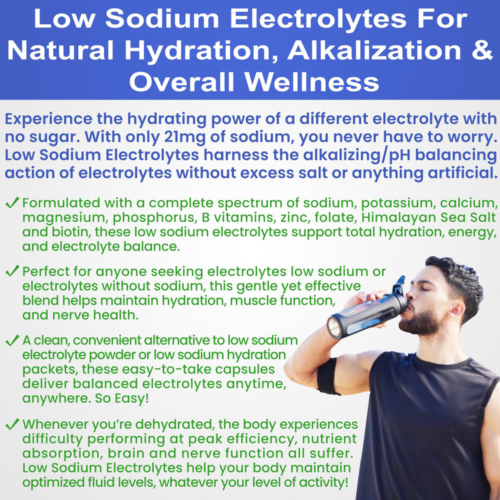 Kidney Restore nutrition facts label emphasizes vitamins and minerals.