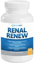 Renal Renew bottle front with Kidney Restore branding supporting daily kidney care.