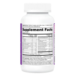 KidStar Nutrients StarMulti organic-fermented-foods highlight natural ingredients for daily nutrition.