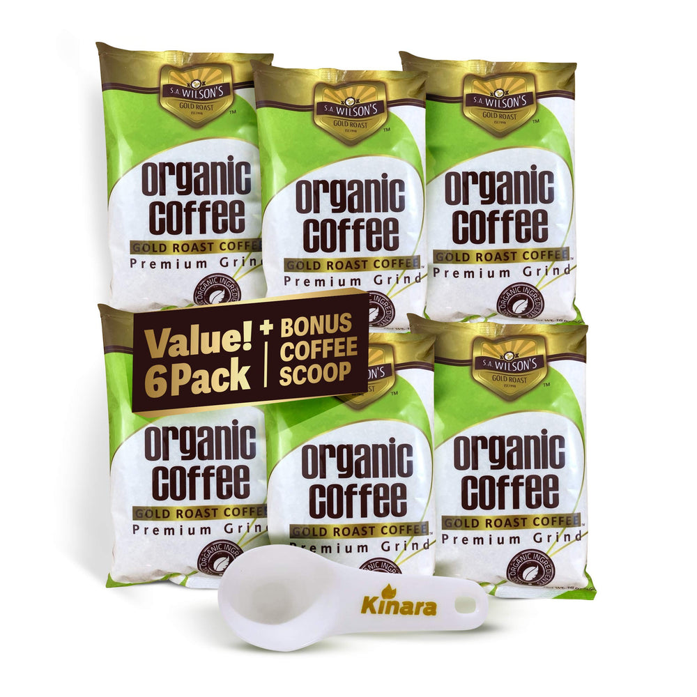 Kinara SA Wilson’s Coffee Enema bottle shows mold-free, organic formula ideal for detox routines.