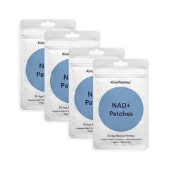 Kind Patches NAD Plus packaging for an easy at-home skincare routine.