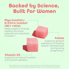 kindnature Myo-Inositol D-Chiro Inositol Gummies pour demonstrates a convenient daily dose.