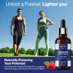 60-day supply box of Zeolite Drops by Kinetive Core