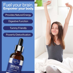 Food-grade zeolite clinoptilolite with vitamins B12 and D3 visual