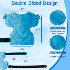 King Mills soft skin-friendly fabric keeps your shoulder comfortable.