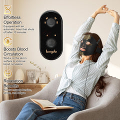 KINGDO eye shields design reduces light exposure during sessions